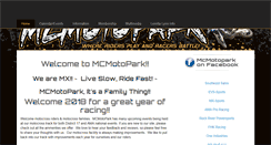 Desktop Screenshot of mcmotopark.com